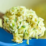 Cheesy Garlic Courgette Rice