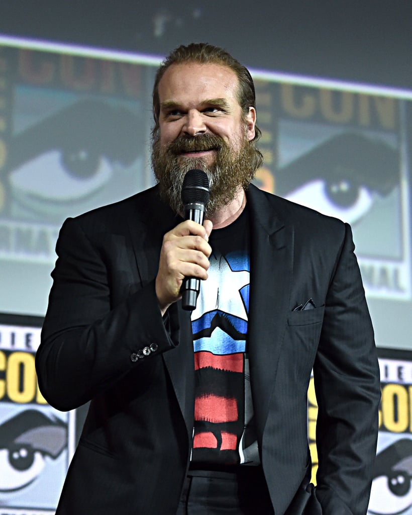 Pictured: David Harbour at San Diego Comic-Con.