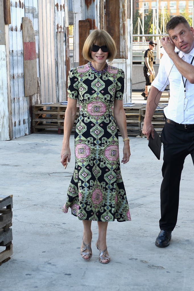 Anna Wintour | Celebrities Front Row at New York Fashion Week Spring 2016 | POPSUGAR Fashion Photo 137 Anna Wintour