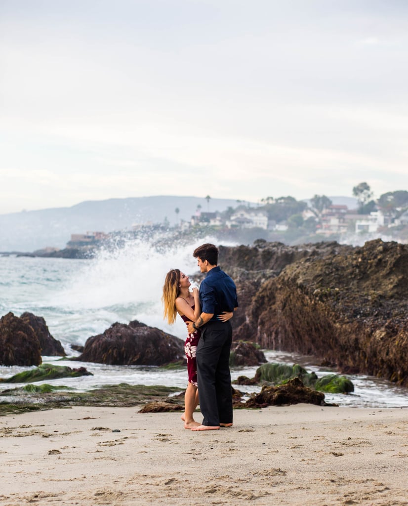 This Couple Totally Reminds Us of a Modern Ariel and Eric in Their Beach Engagement Shoot This Couple Totally Reminds Us of a Modern Ariel and Eric in Their Beach Engagement Shoot