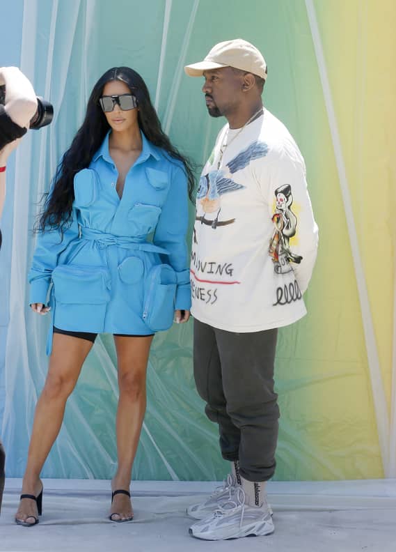Kim Kardashian's Clear Heels