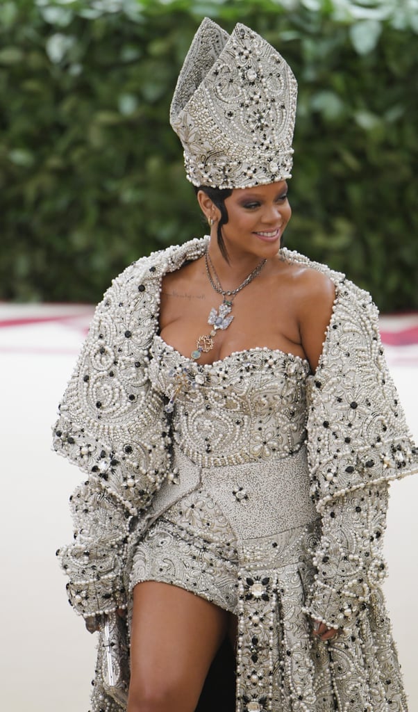 Rihanna at the 2018 Met Gala Photos