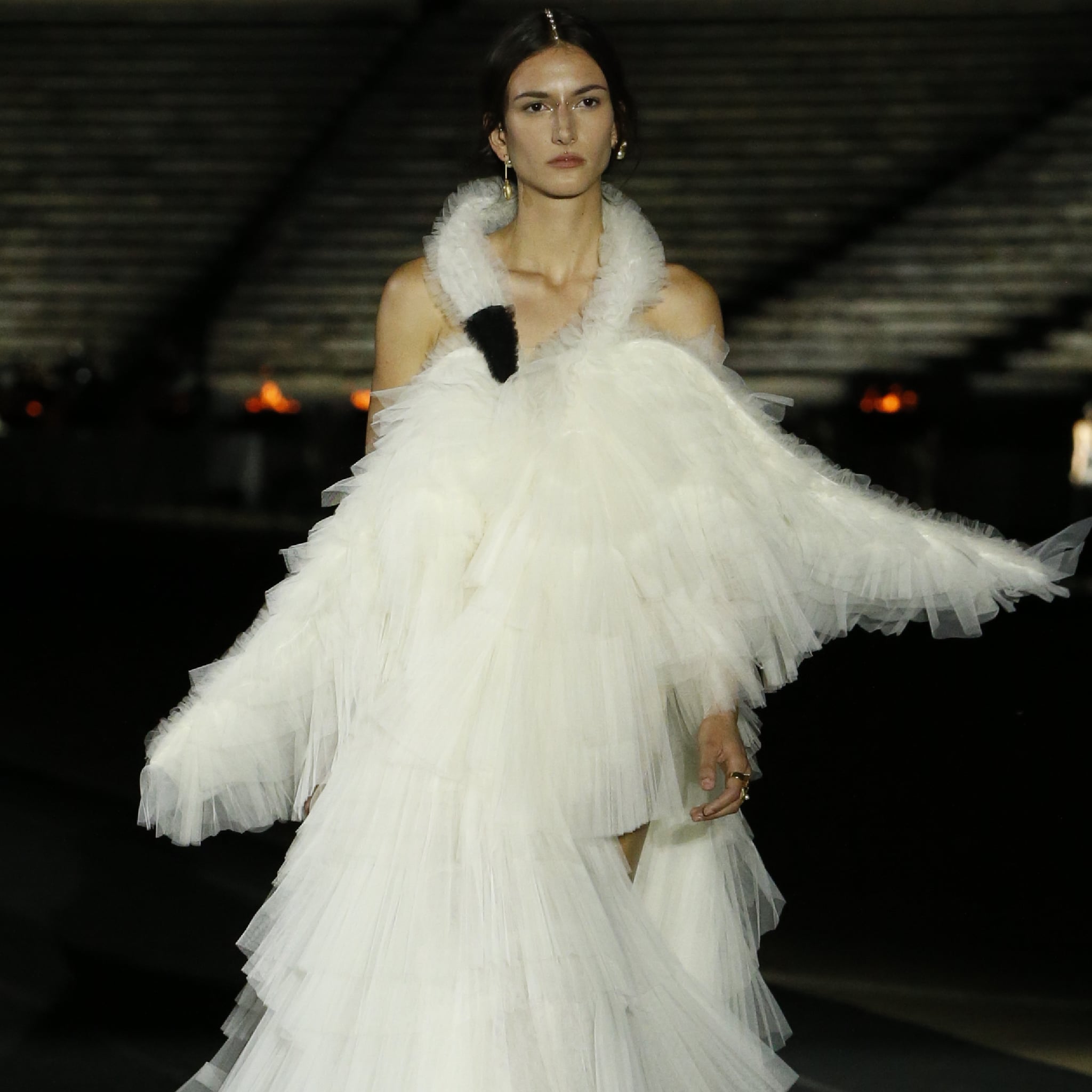 Dior s Re Created Bj rk s Swan Dress From the 2001 Oscars