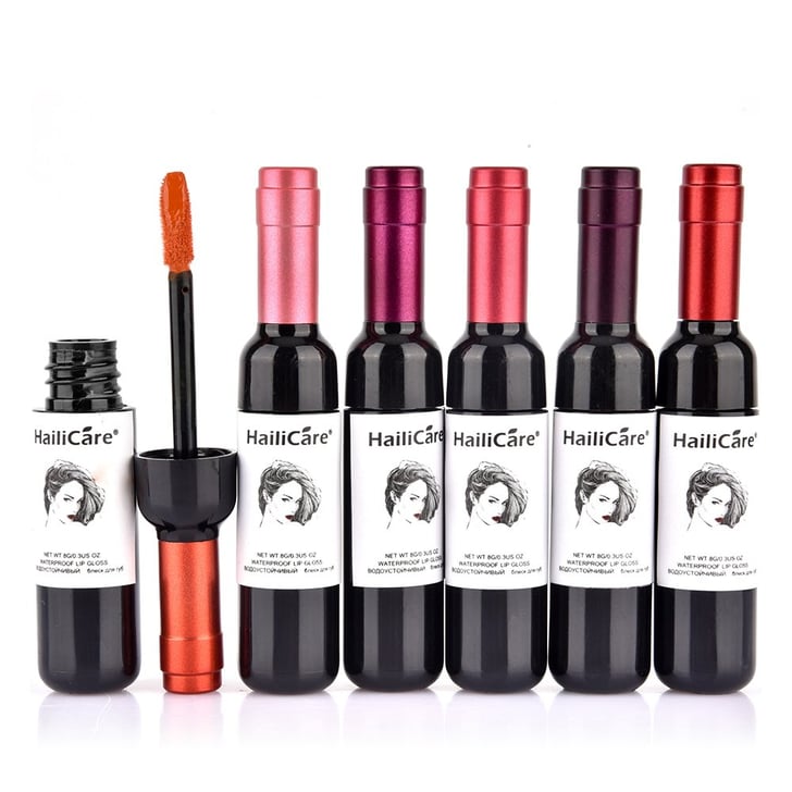HailiCare 6 Colors Wine Lip Stains Alcohol Beauty Products POPSUGAR
