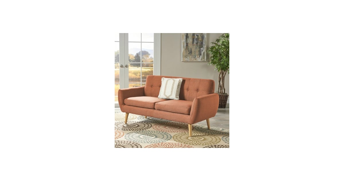 Christopher Knight Home Josephine Mid Century Modern Petite Sofa