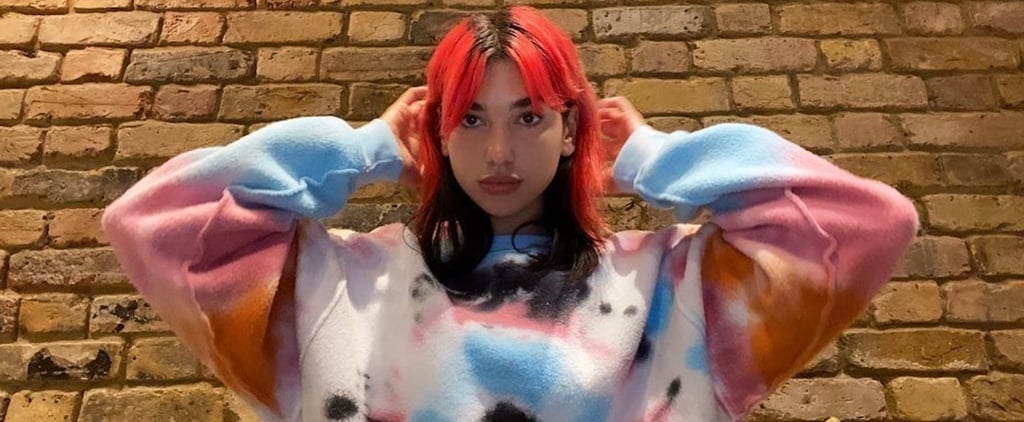 Dua Lipa's Tie-Dye Madhappy Sweatshirt on Instagram