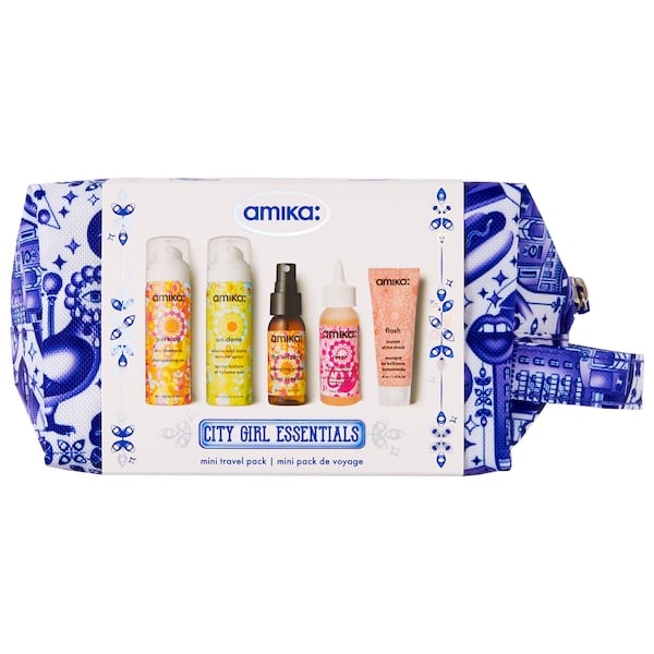 Amika City Girl Essentials Mini Haircare Travel Set The Best Holiday