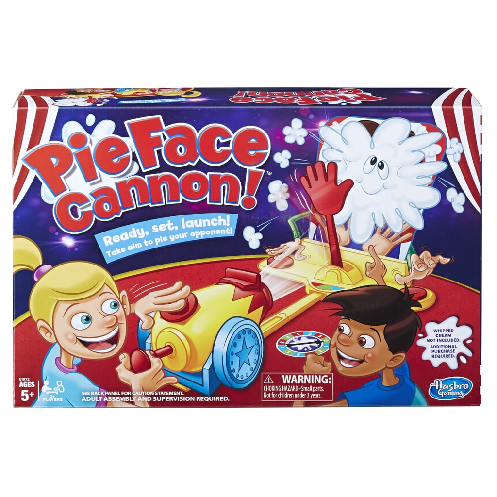 Hasbro Pie Face Cannon Game POPSUGAR Moms