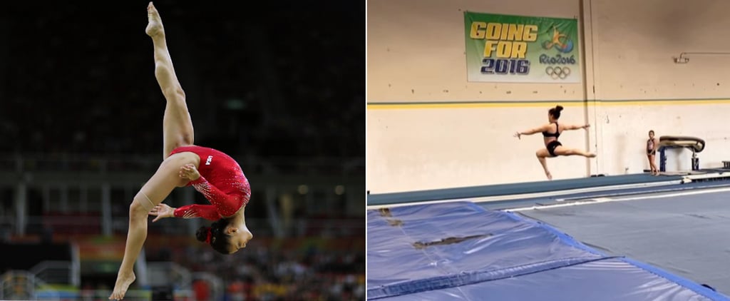 Laurie Hernandez's Gymnastics Videos on Instagram