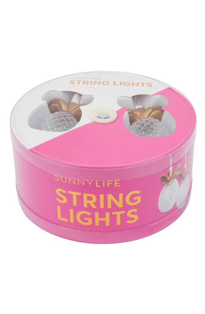 Sunnylife Gold Pineapple String Lights