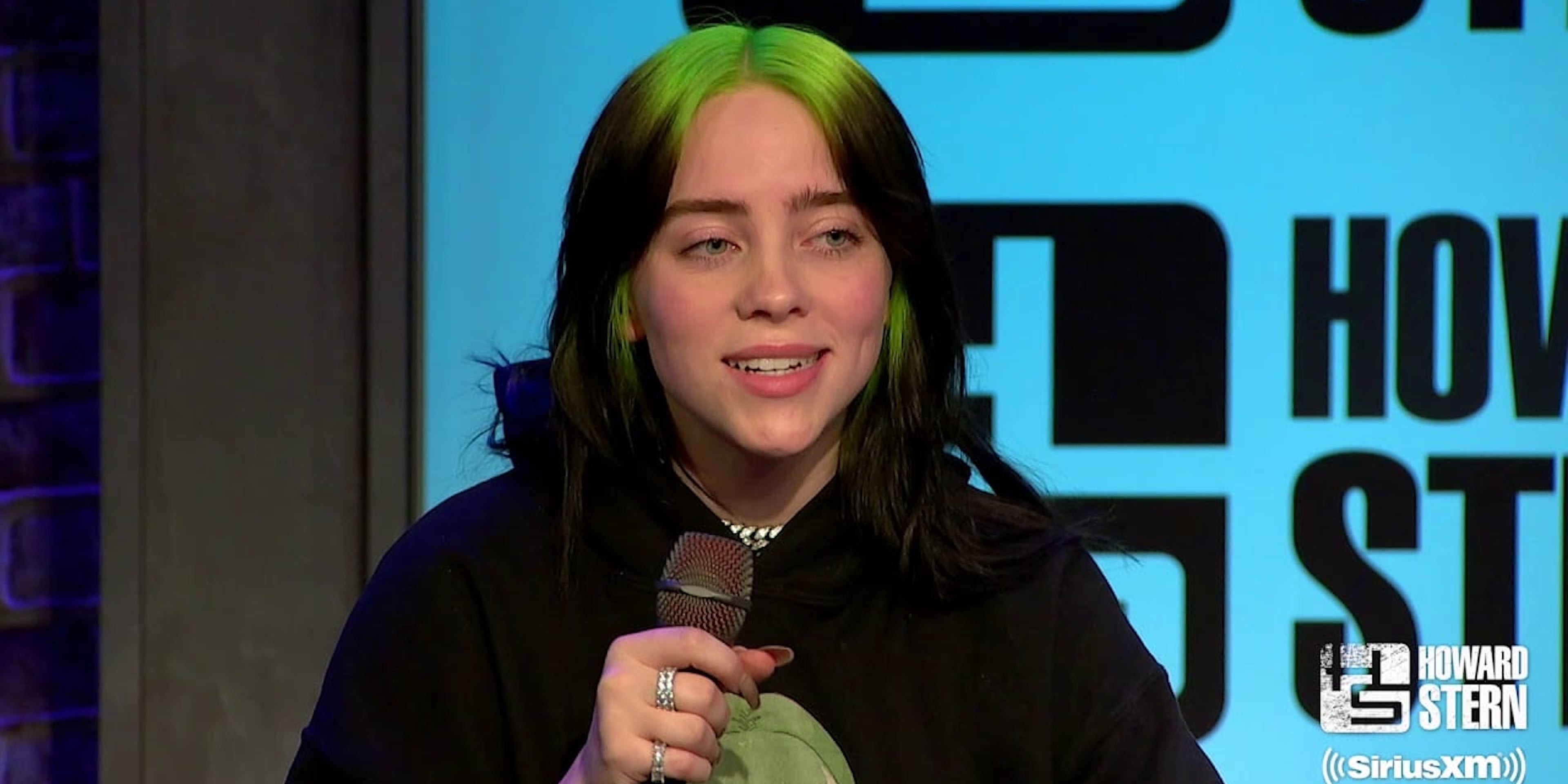 Billie Eilishs Bad Date Story On Howard Stern Show Video Popsugar Celebrity 