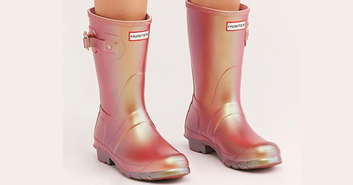 Hunter Pink Rain Boots 2019 POPSUGAR Fashion UK