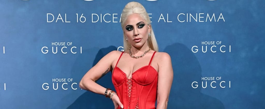 It May Be the House of Gucci, but Gaga Is Versace's Leading Lady in This Ultrasexy Dress