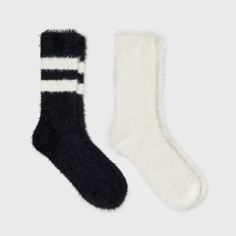 For Cold Weather: A New Day Fuzzy Crew Socks