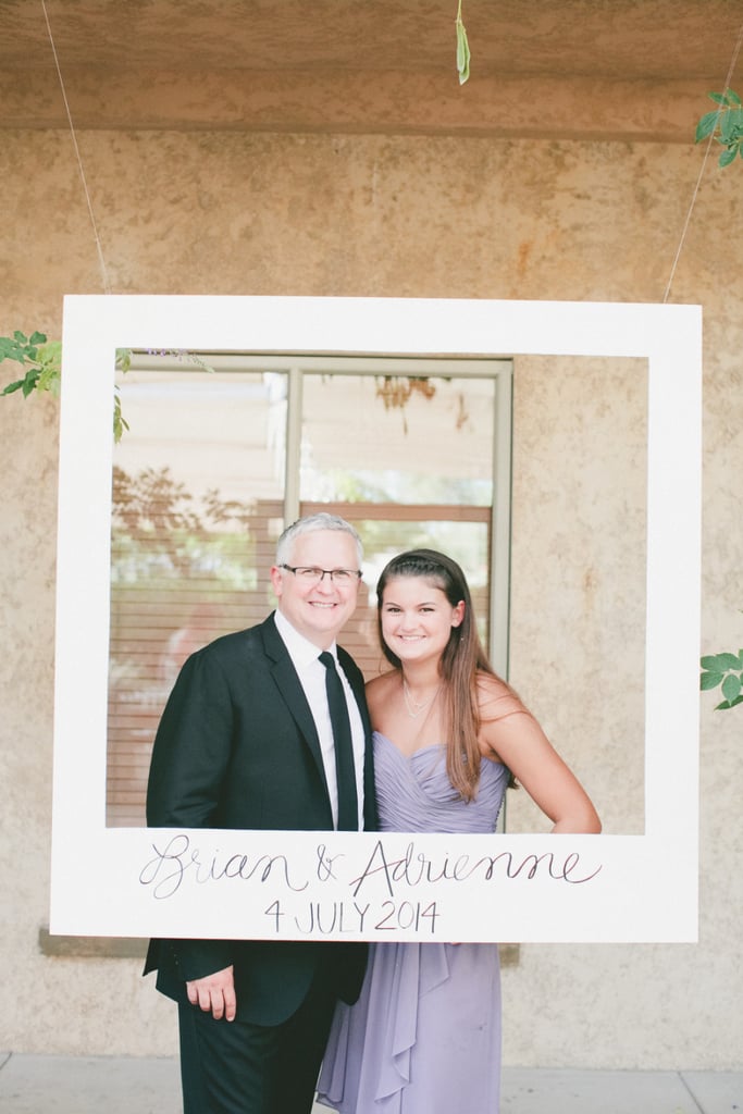 . . . and your guests! Add your beloved's and your names, plus the wedding date, at the bottom for an even more personalized touch.
Source: One Love Photograph via Style Me Pretty
