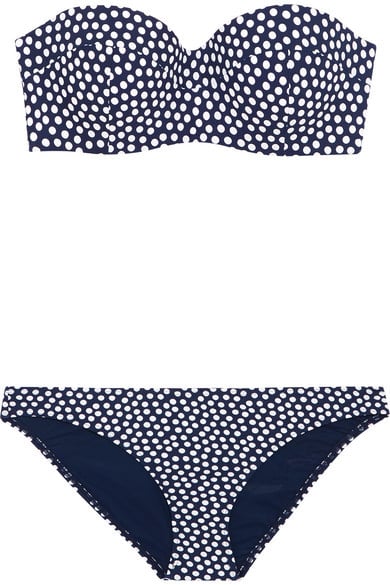 Tory Burch Polka-dot Bandeau Bikini