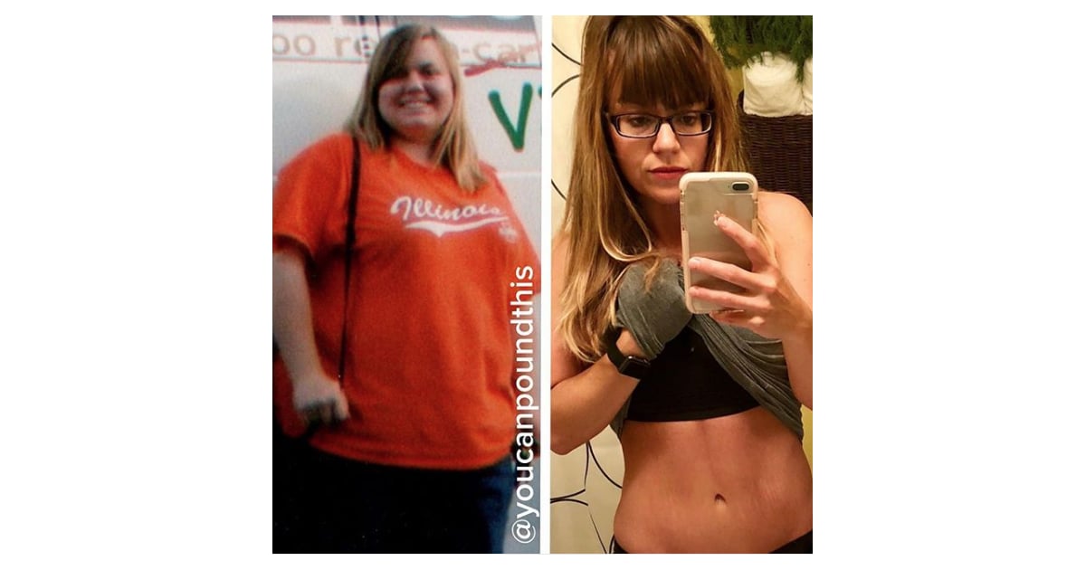 How Amanda Stays Motivated 117 Pound Weight Loss Transformation Popsugar Fitness Photo 11 