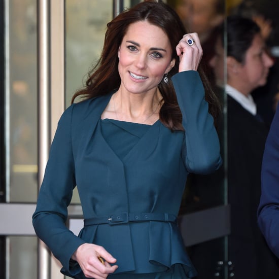 Kate Middleton Wearing Green L.K.Bennett Suit