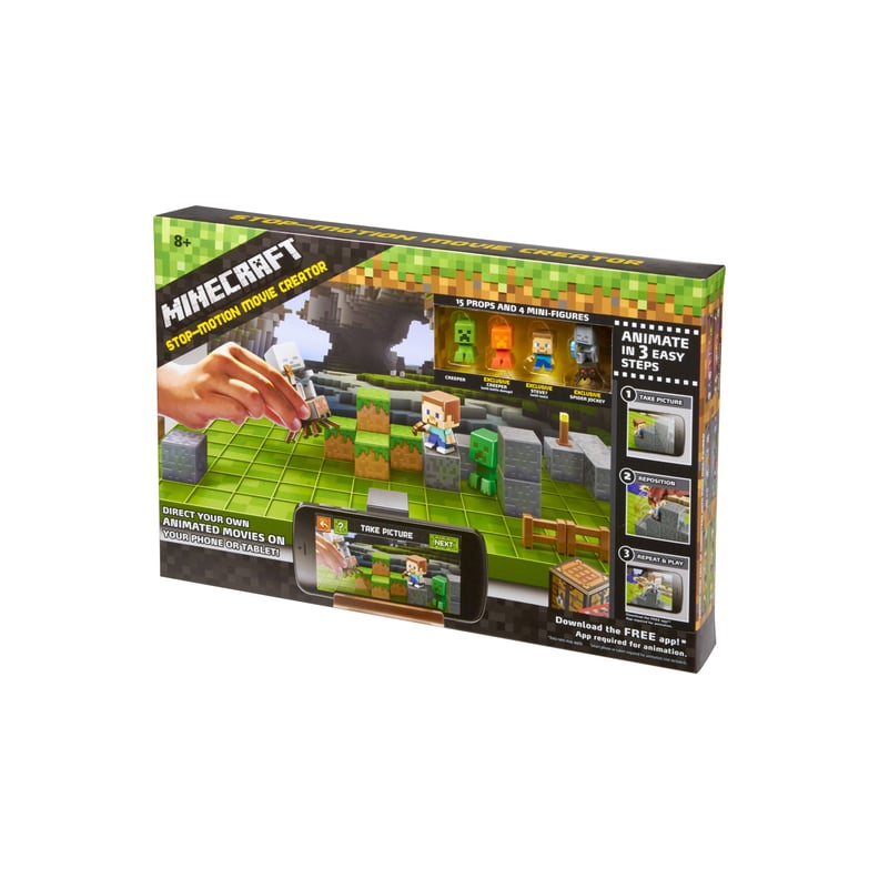 Mattel Minecraft Stop-Motion Movie Creator Playset