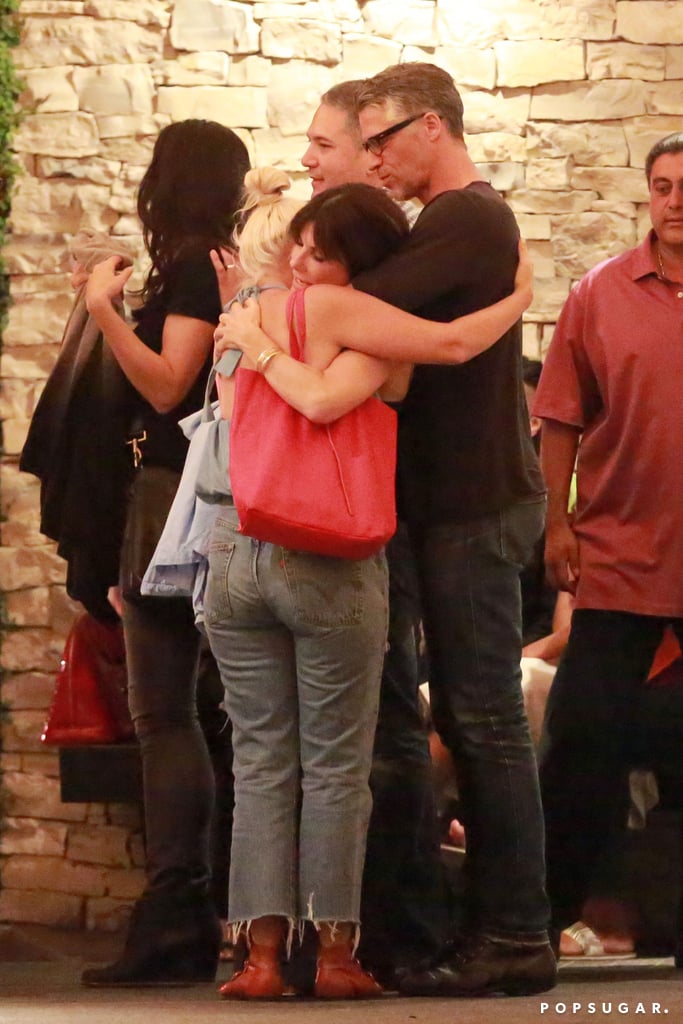 Sandra Bullock and Bryan Randall Have Dinner With Sia