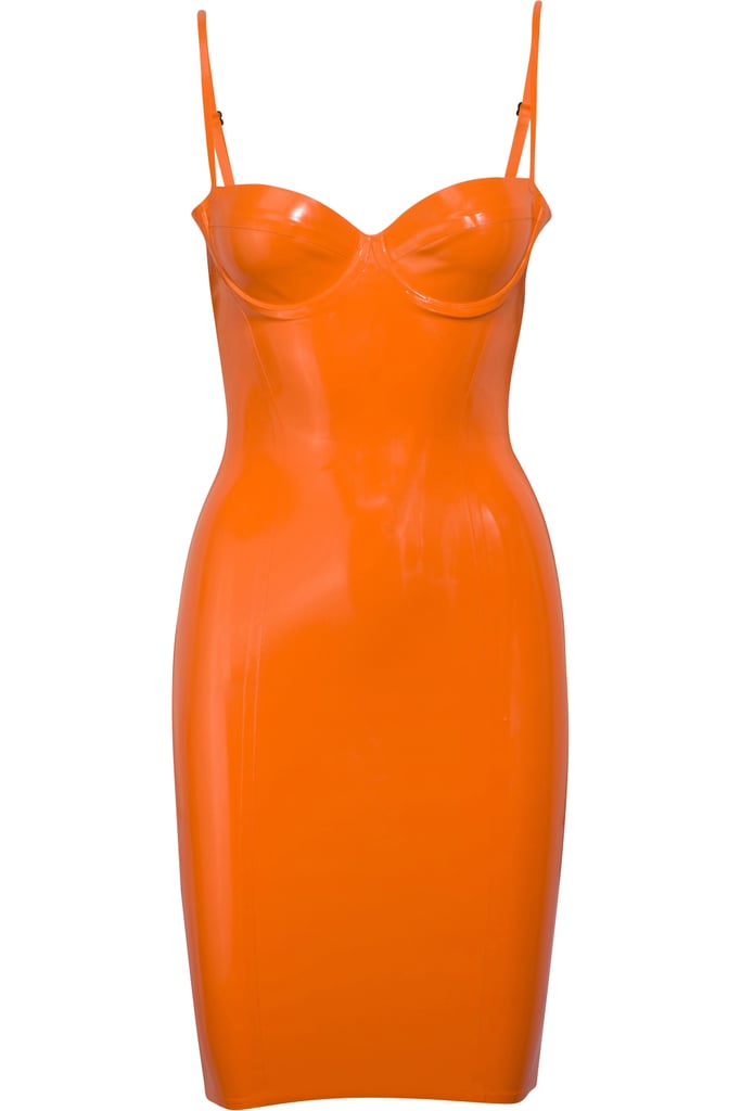 Latex Bustier Dress ($395)