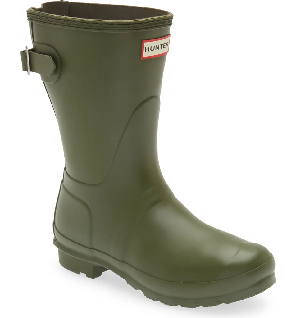 Rain Boots: Hunter Original Short Back Adjustable Rain Boot
