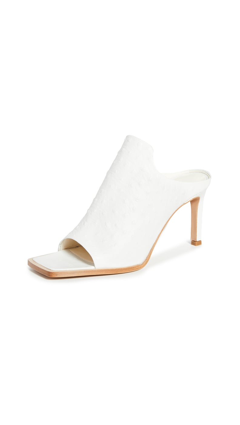 Tibi Andre Ostrich Shoes