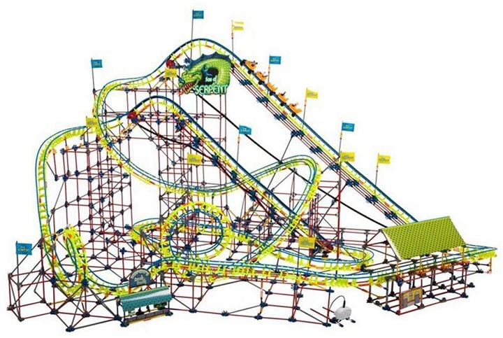 Knex Son of Serpent Roller Coaster Set