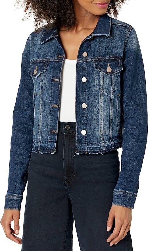 Women's Clothing: The Drop Downtown Cropped Denim Jacket