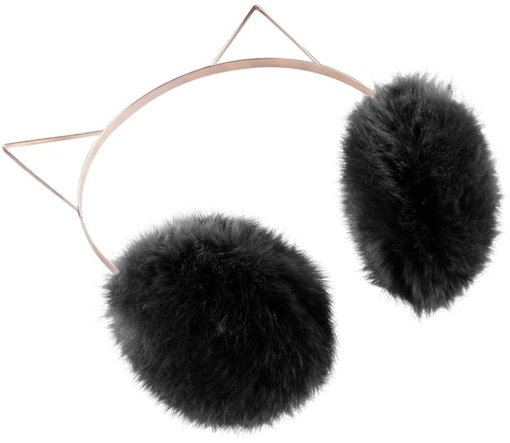 Lauren Conrad Women's Faux-Fur Kitty Earmuffs