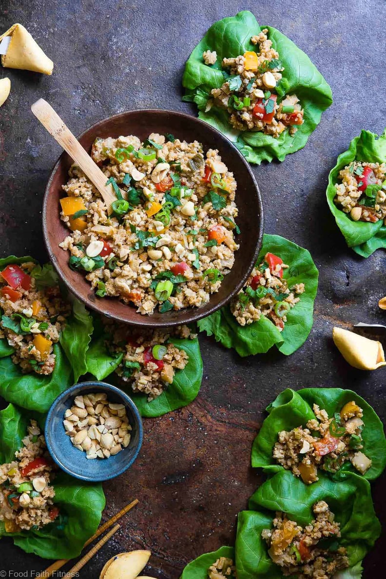 Slow Cooker Asian Chicken Lettuce Wraps