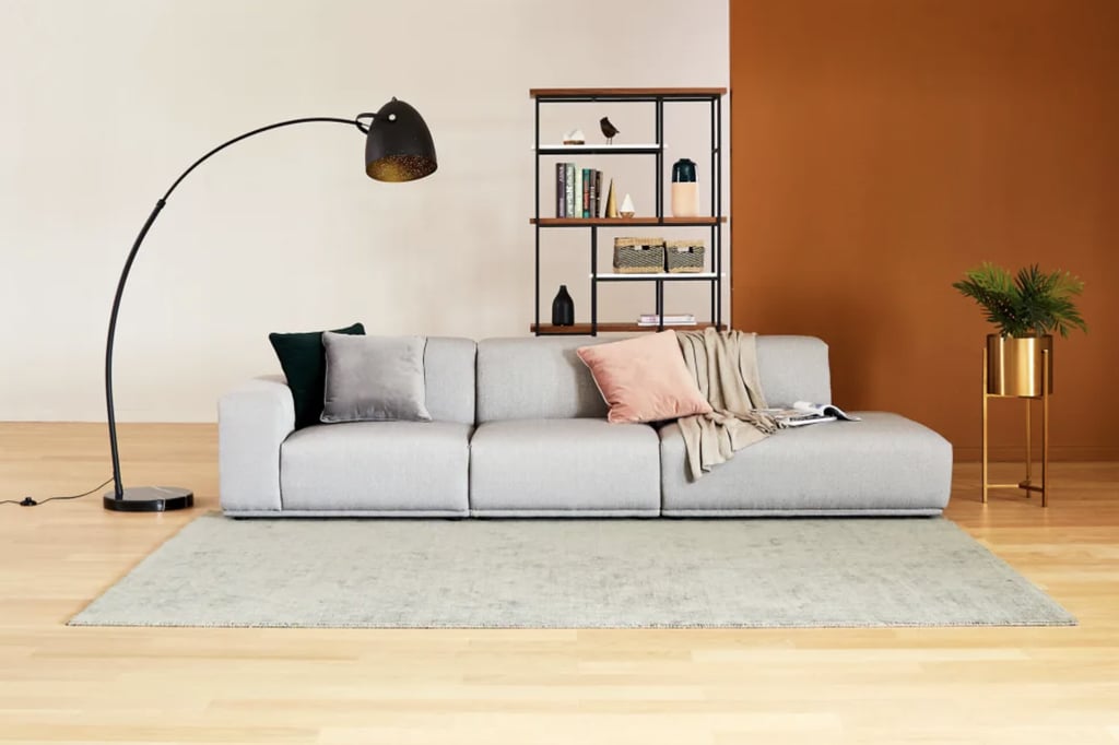 The Best Straight Sofa With a Chaise Lounge : Castlery Todd Side Chaise Extended Sofa