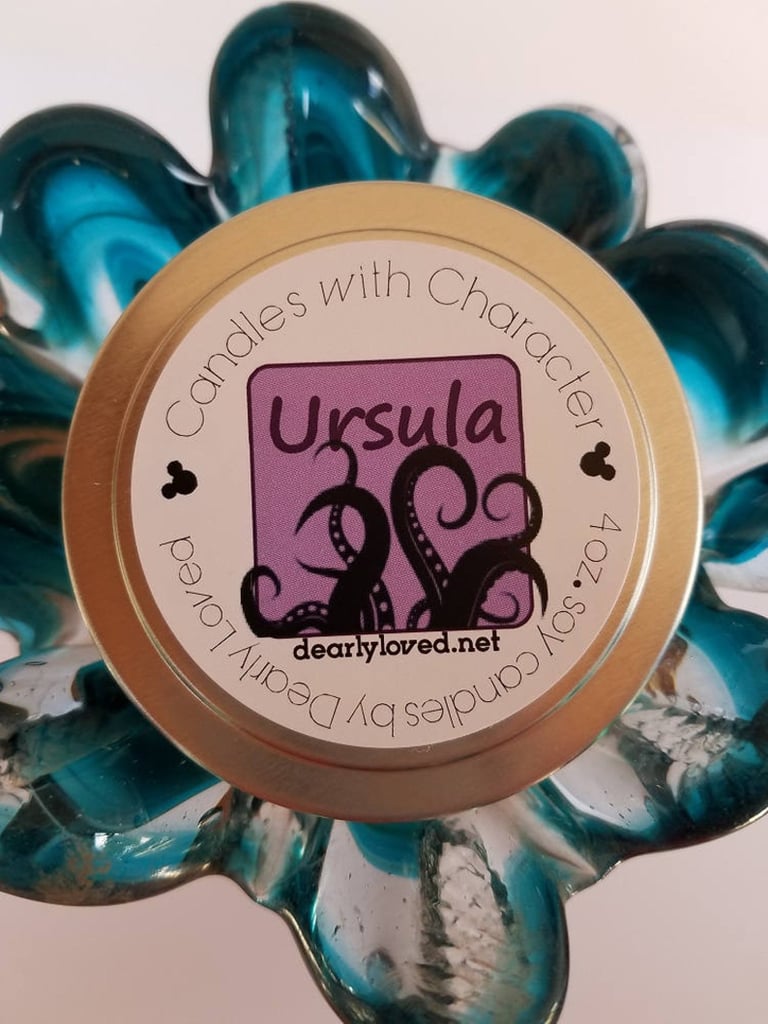 Ursula Disney Candle