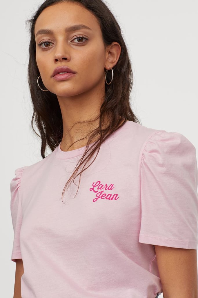 H&M Puff-Sleeved T-Shirt | H&M x To All the Boys I've Loved Before ...