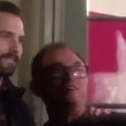Milo Ventimiglia Surprises a Fan Watching This Is Us While He Films Next Door