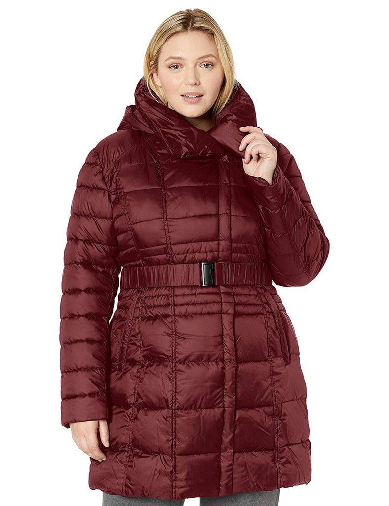 Big Chill Spread Collar Puffer Coat