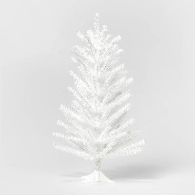 2-ft. Unlit Tinsel Christmas Tree