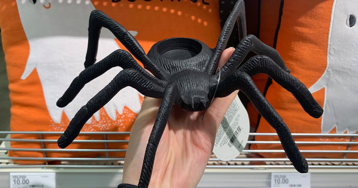 Target’s  Giant Spider Candle Holder Turns Any Home Into a Haunted Mansion