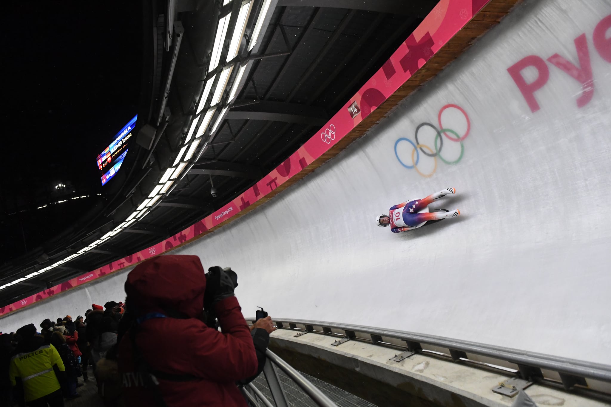 Olympic luge