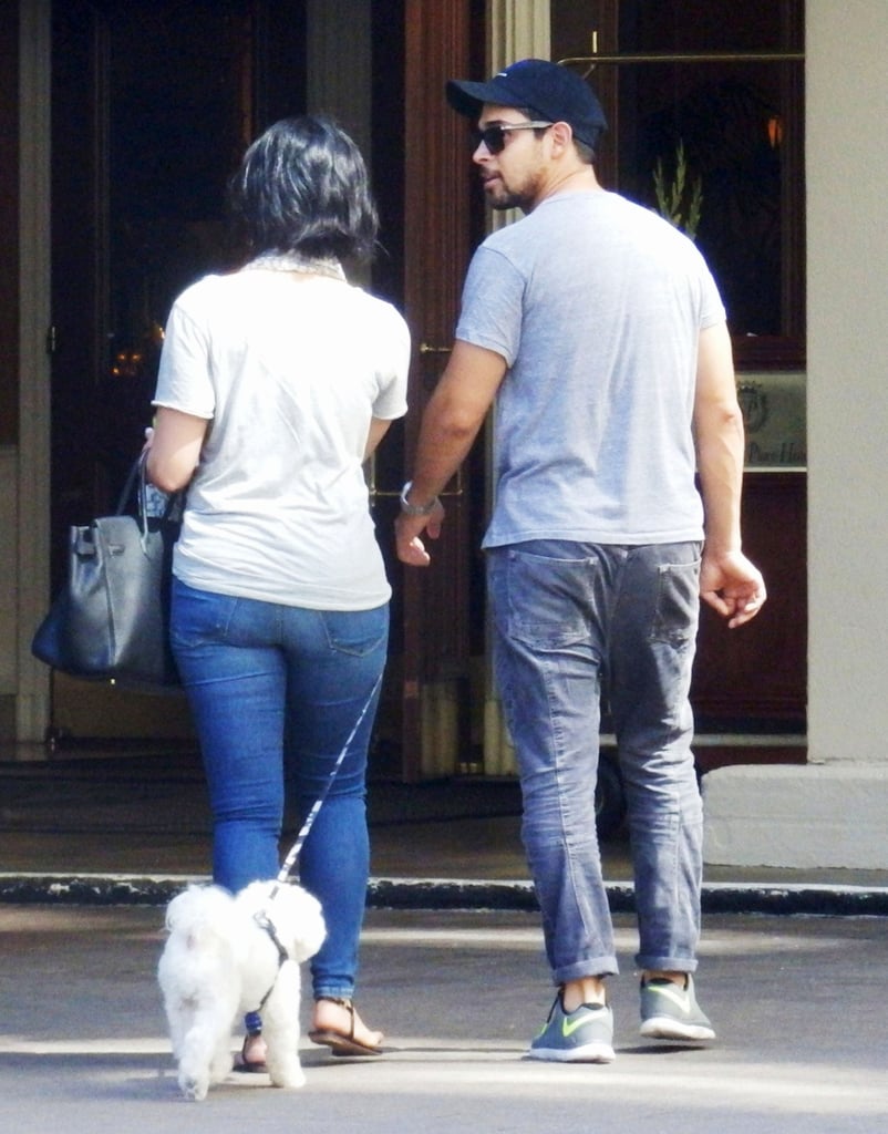 Demi Lovato and Wilmer Valderrama Hang Out in Vancouver
