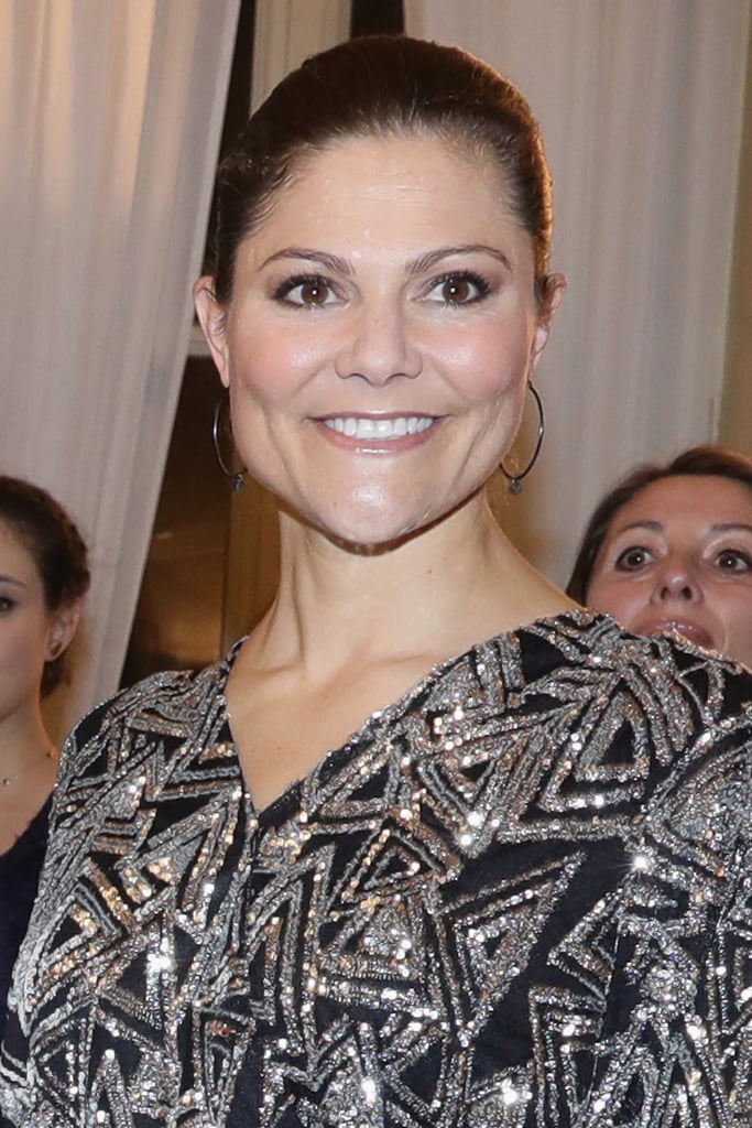 Crown Princess Victoria Daisy Grace Sequin Top December 2016