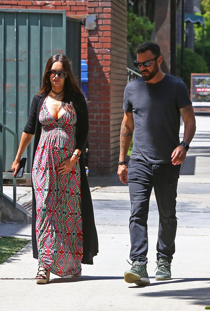 Megan Fox and Brian Austin Green in LA After Pregnancy News