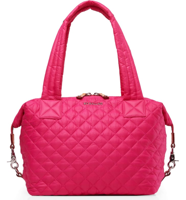 MZ Wallace Medium Sutton Shoulder Tote | How to Wear Hot Pink like ...