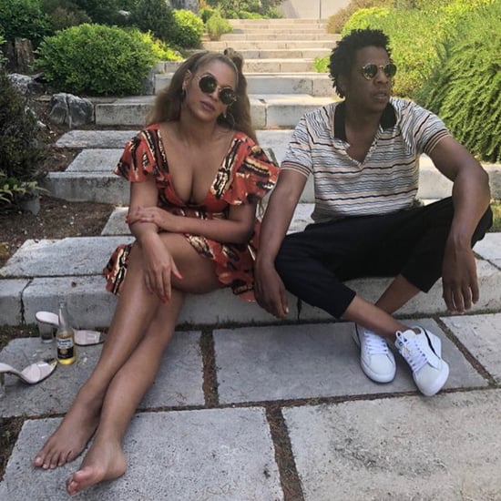 Beyoncé's Orange Dress on Vacation 2018