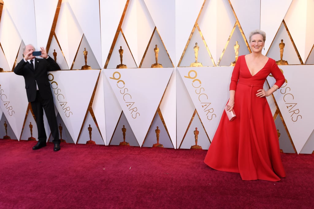 Meryl Streep and Don Gummer at the 2018 Oscars
