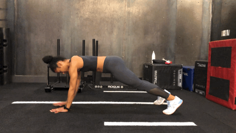 How to Do a Plank With Alternating Arm and Leg Raise POPSUGAR Fitness