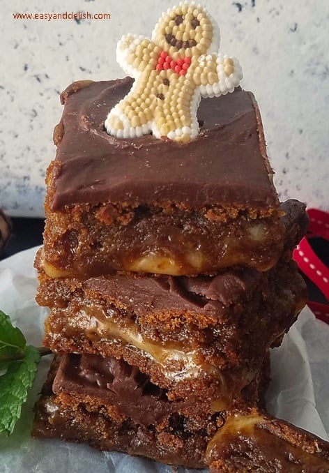 Brazilian-Style Gingerbread Cookie Bars