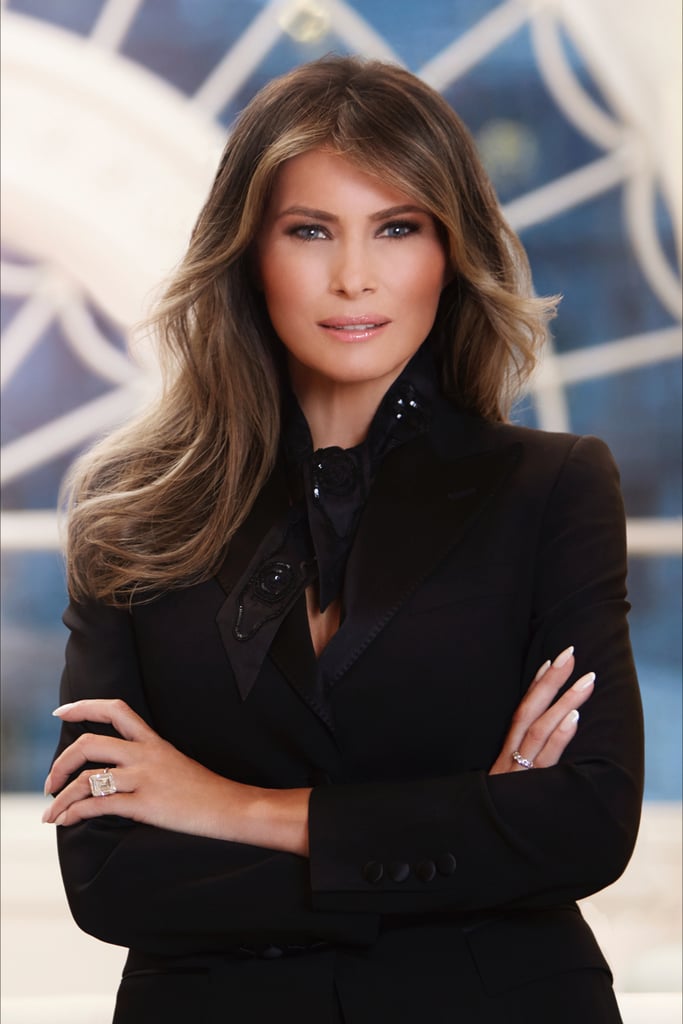 Melania Trump's Official Portrait, 2017