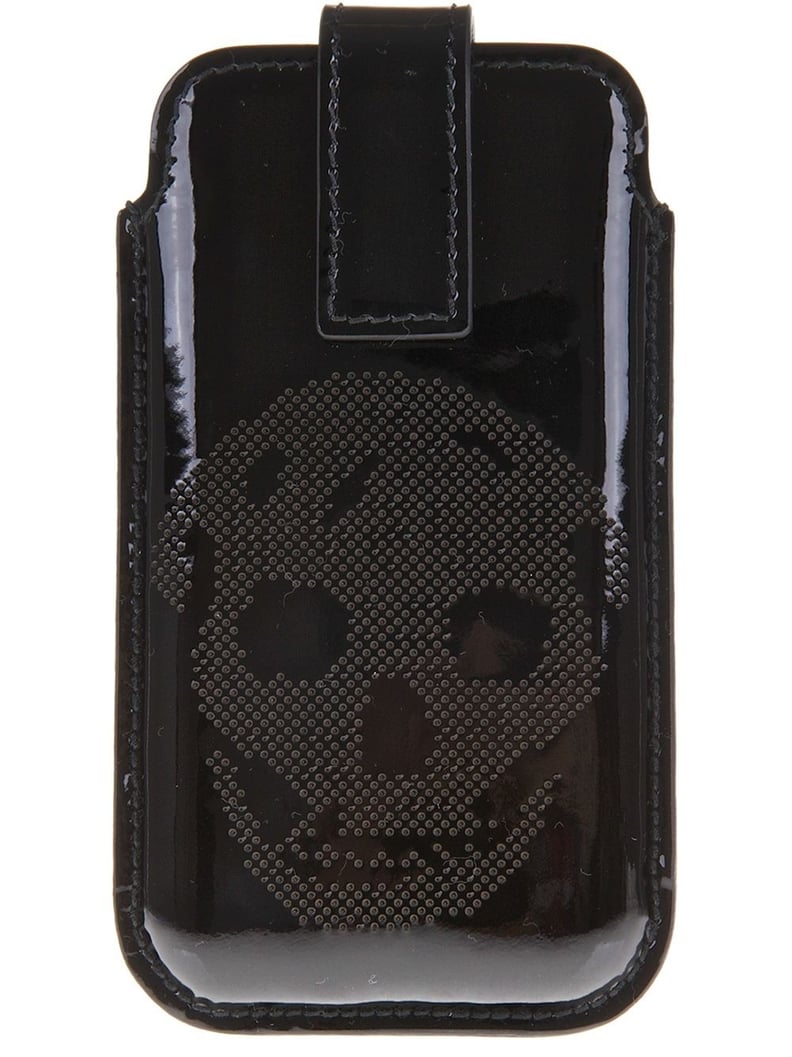 Alexander McQueen Perforated Skull iPhone Case