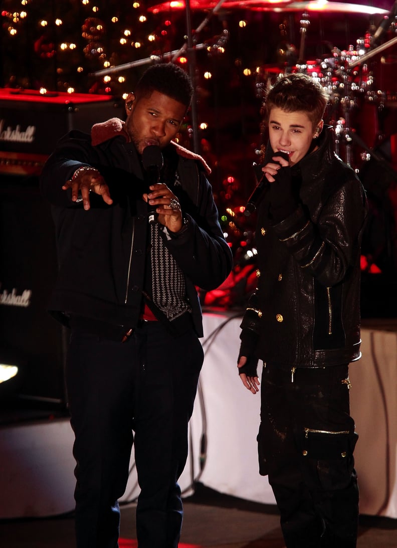 Usher and Justin Bieber, 2011